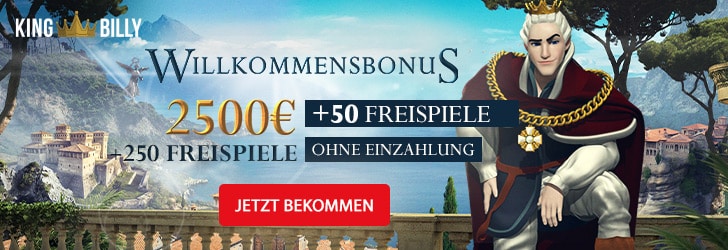 king billy casino Freispiele Ohne Einzahlung