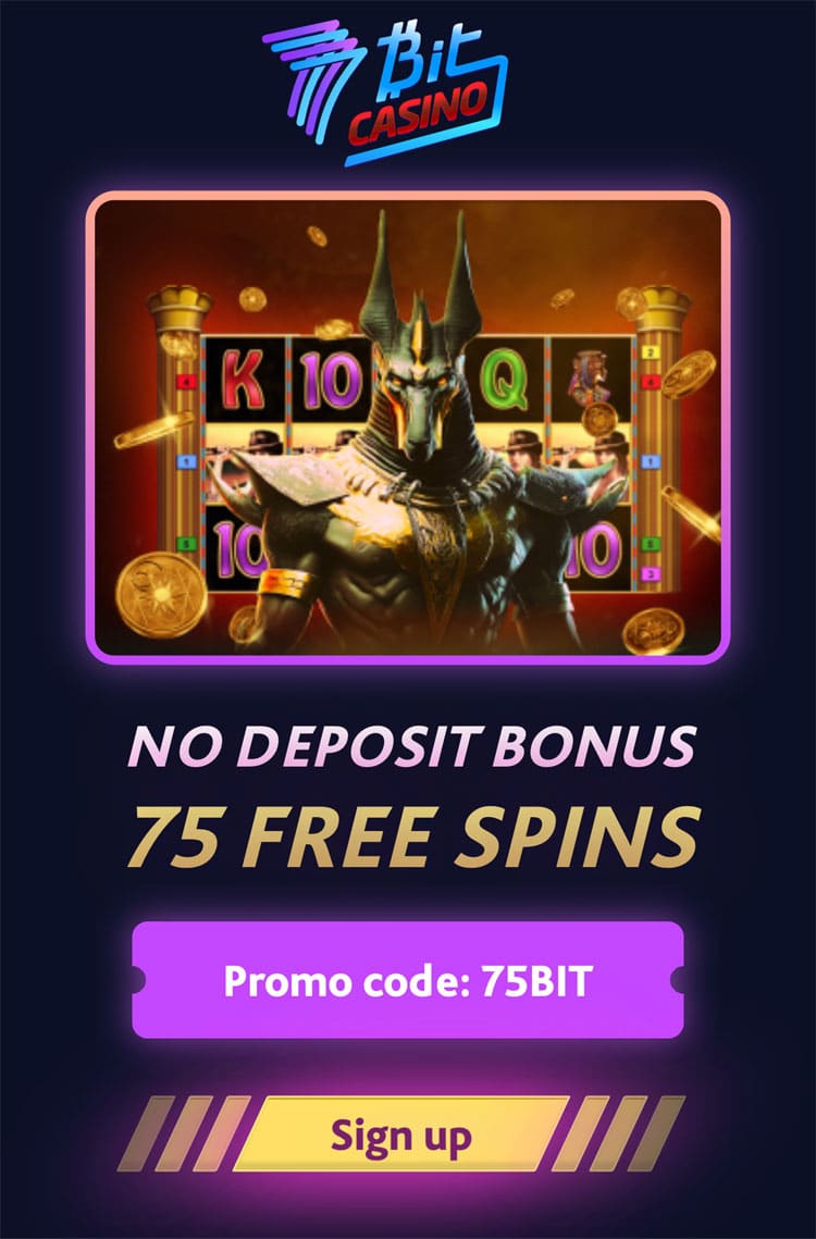 75 free spins no deposit bonus side banner